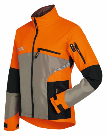 Stihl Dynamic Vent Kesätakki, kevyt hengittävä työ- ja ulkoilutakki, tuuletusaukot ja heijastinnauhat