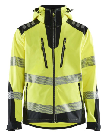 Highvis softshelltakki huomio, Blåkläder