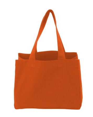 COTTOVER TOTE BAG (GOTS) SMALL  / ORANGE One Size 141030-290-0