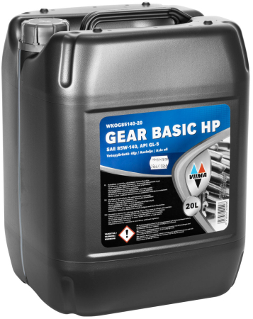 GEAR BASIC HP 85W-140 20L API GL-5 WKOG85140-20