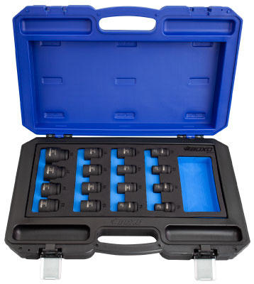KONEHYLSYSARJA 1/2" 10-30MM, 16-OS. 