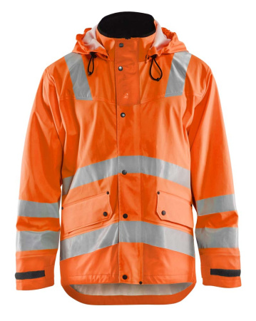 Highvis sadetakki, TASO 2 Huomio oranssi, Blåkläder