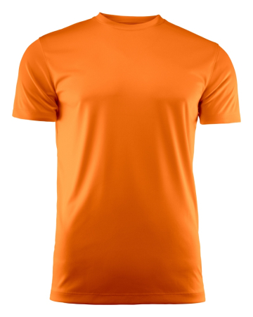 PRINTER RUN ACTIVE T-SHIRT BRIGHT ORANG 2264023-305