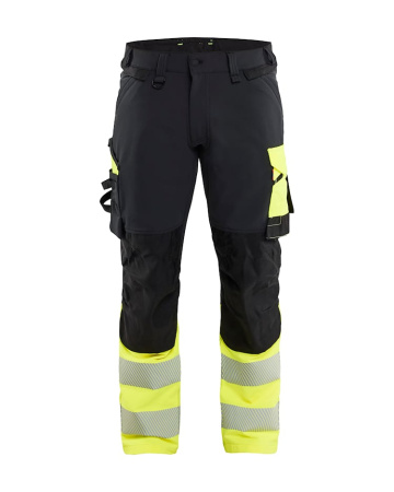 Highvis 4-Way Stretch Housut, Blåkläder
