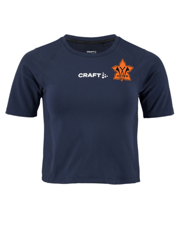 Rush 2.0 Crop Tee Naisten
