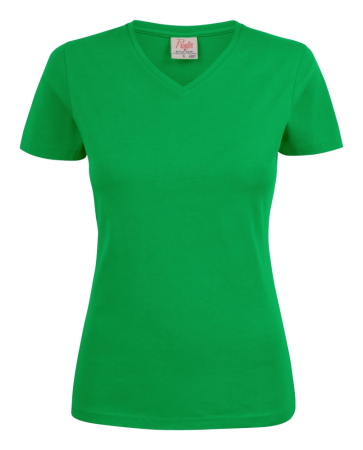 PRINTER HEAVY V LADY T-SHIRT FRESH GREEN 2264025-728