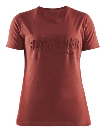 T-paita Blåkläder 3D Women Burned Red, Blåkläder
