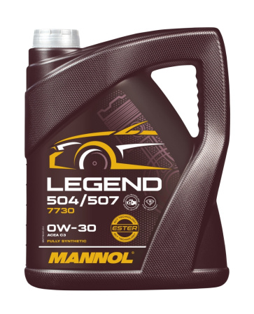 MANNOL 0W-30 LEGEND 504/507 7730 5L