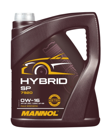 MANNOL 0W-16 HYBRID SQ 7920 5L