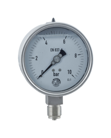 PAINEMITTARI 10BAR R1/4" AISI 316