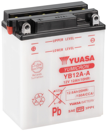 AKKU YUASA  MP 12,6AH +- 134X80X160