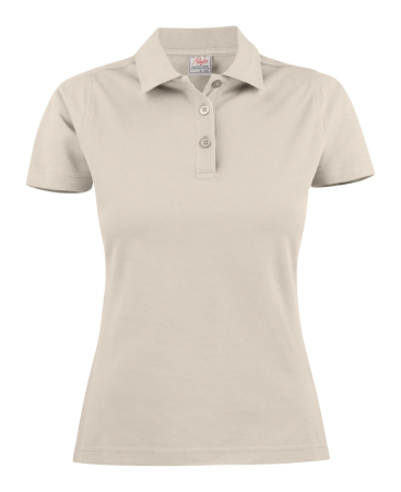 Printer Surf Lady polo pique sand 2265009-173