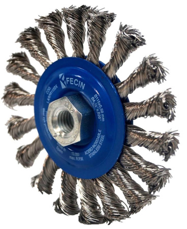 FECIN pyöröteräsharja 150 x 6 mm Pipeline RST, M14