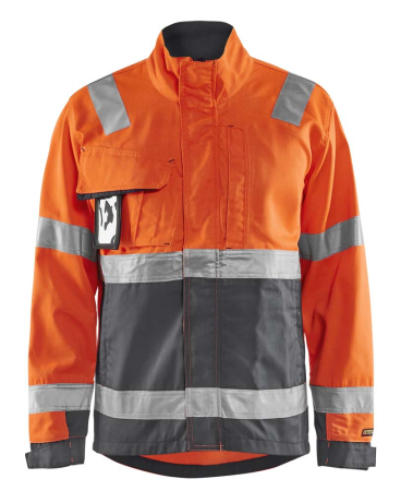 Highvis takki, Blåkläder