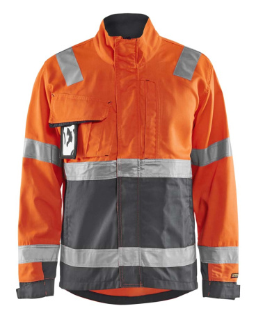 Highvis takki, Blåkläder