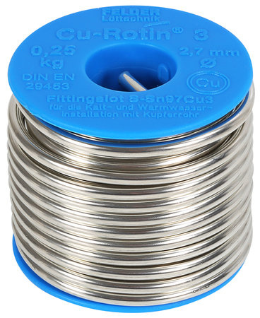 JUOTOSTINA SN97/CU3 2,7MM/250G DIN29453