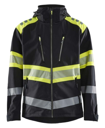 Highvis softshelltakki, Blåkläder