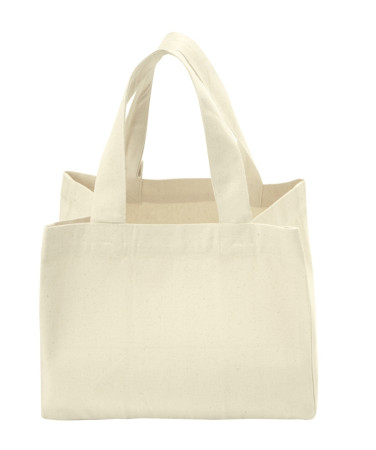 COTTOVER TOTE BAG (GOTS) SMALL  / NATURAL One Size 141030-106-0