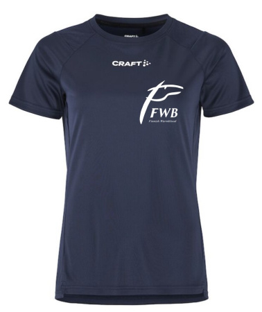 Rush SS Tee Navy Naisten