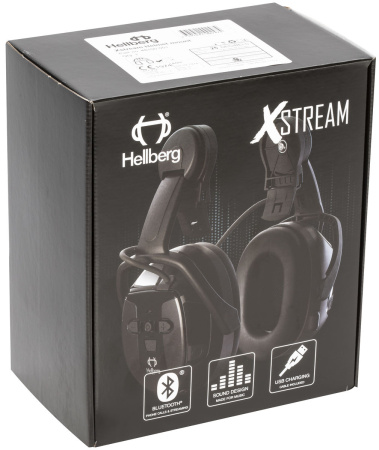 KUULOSUOJAIN BT HELLBERG XSTREAM KYPÄRÄ SNR29