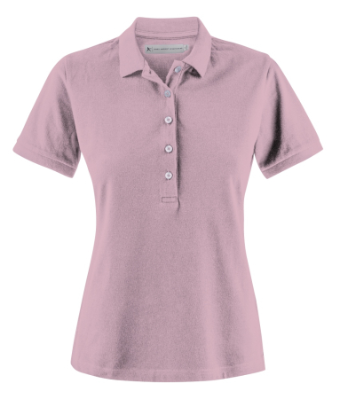 HARVEST SUNSET STRETCH POLO LADY LIGHT PINK