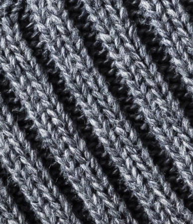 HARVEST EASTHOPE RIBSCARF Grey Melange One Size