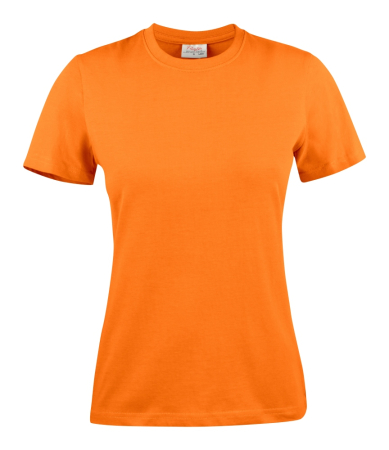 Printer Lady Heavy T/S Bright Orange 2264014-305