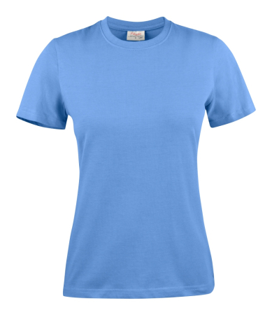 Printer Lady Heavy T/S sky blue 2264014-516