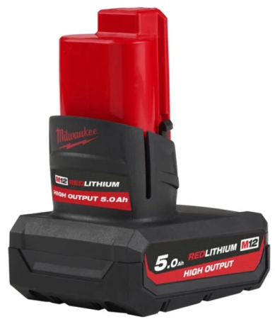 AKKU M12 HB5 HIGH OUTPUT 5AH, Milwaukee