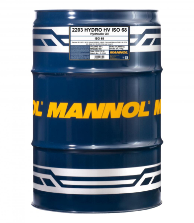 MANNOL HV ISO 68 LONGLIFE 60L MN2203-60