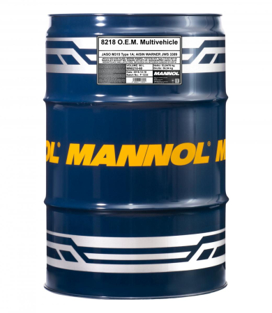MANNOL ATF MULTIVEHICLE JWS3309 8218 60L MN8218-60