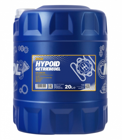 MANNOL 80W-90 GL4/GL5 LS HYPOID 8106 20L MN8106-20