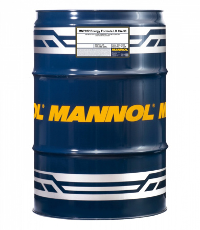 MANNOL 0W-30 ENERGY FORMULA LR 7922 208L