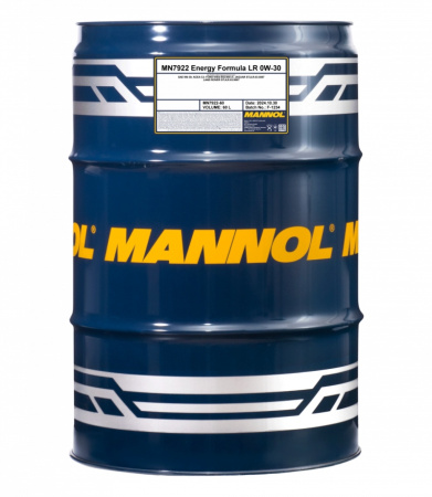 MANNOL 0W-30 ENERGY FORMULA LR 7922 60L