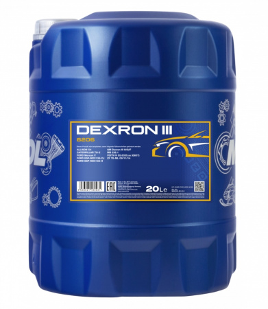 MANNOL ATF DEXRON III AUTOMATIC+ 8206 20