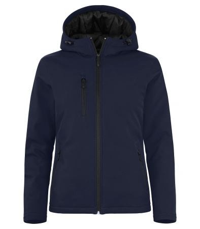 Padded Hoody Softshell Lady, Clique