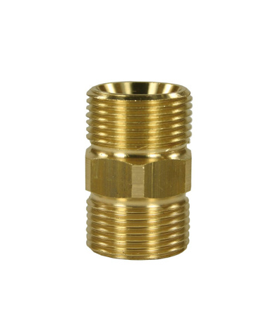 KAKSOISNIPPA M22x1,5 U/U JATKOMUHVI MESS