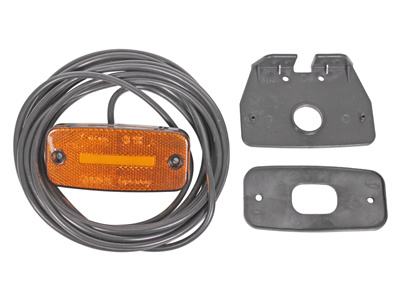 LED-ÄÄRIVALO/VILKKU CAT5 114X51X22 / 12-24V, 5M JOHTO