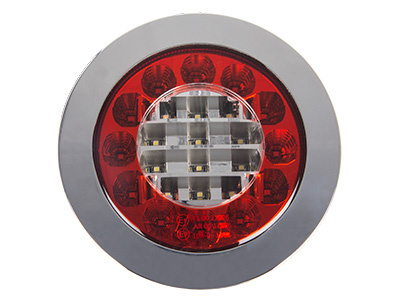LED-TAKAVALO 12/24V 155MM TRUCKLITE 127MM REIKÄÄN
