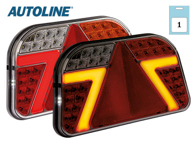 LED-TAKAVALO OIKEA 12-24V 240X140X31