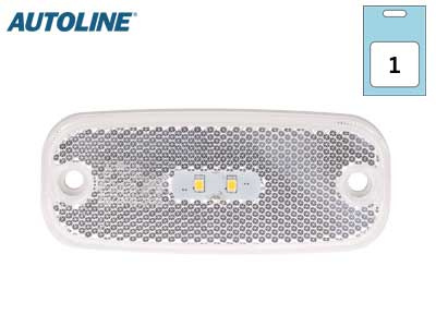 AUTOLINE LED ÄÄRIVALO KIRKAS 111X45MM 12-24V