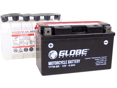 GLOBE 6,5 AH 150X66X93 +/-