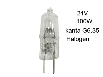 POLTTIMO MINIHALOGEN 24V 100W G6,35
