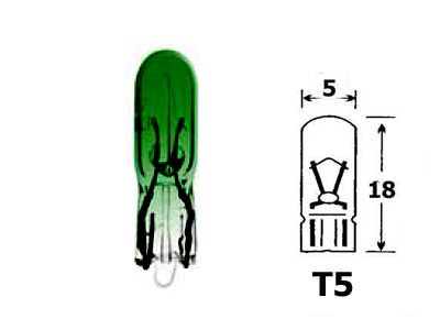POLTTIMO 12V 1,2W VIHREÄ
