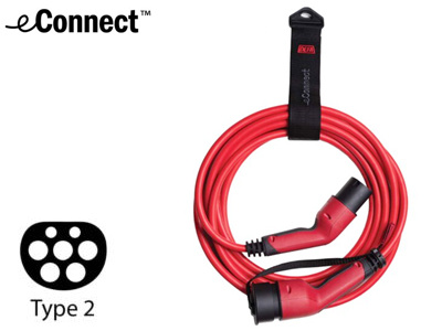 DefaeConnect Mode 3 TYPE2-Kaapeli 1-Vaihe 20A 5M
