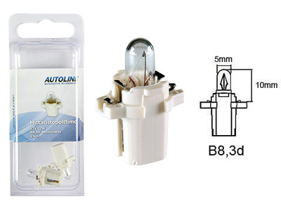 POLTTIMOPARI 12V 2W B8,3D BLISTER