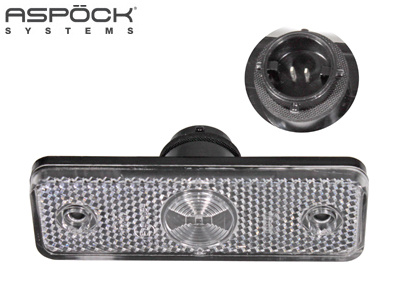 LED-ÄÄRIVALO KIRKAS 24V 96X31MM FLATPOINT I