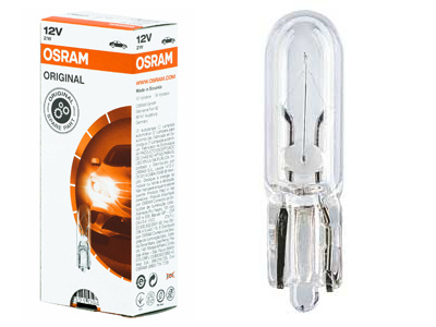 OSRAM ORIGINAL 12V 2W W2X4,6D