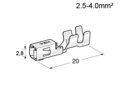 LIITIN MINI F280 2,5-4MM2