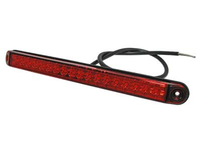 LED-ÄÄRIVALO PUN. 24V 25,2CM PRO-CAN XL